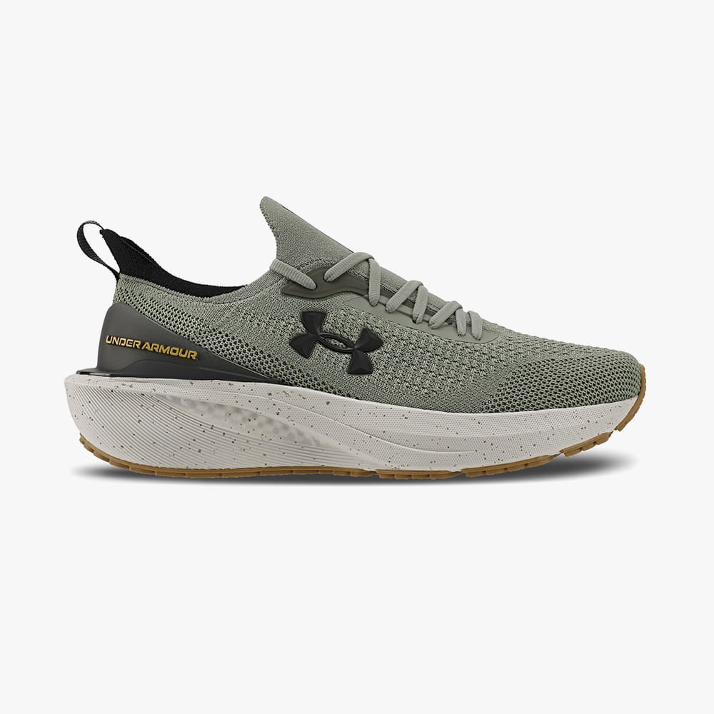 Tênis de Corrida Under Armour Charged Quicker 2 Masculino Cinza 5