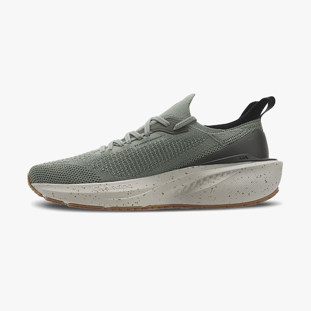 Tênis de Corrida Under Armour Charged Quicker 2 Masculino Cinza 3