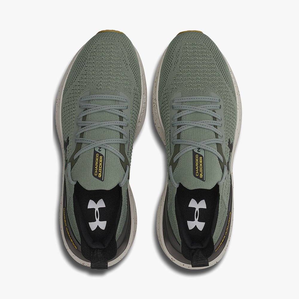 Tênis de Corrida Under Armour Charged Quicker 2 Masculino Cinza 4