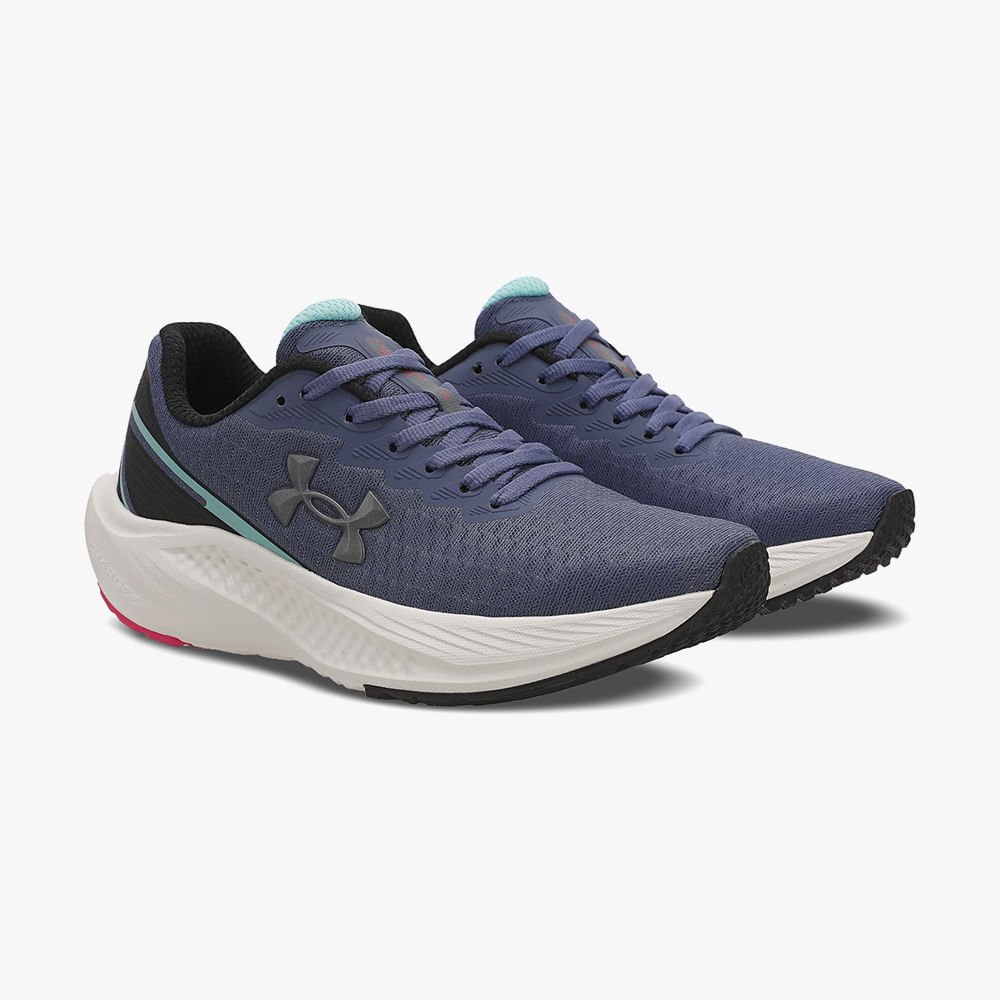 Tênis de Corrida Under Armour Charged Wing 2 Masculino Azul 5