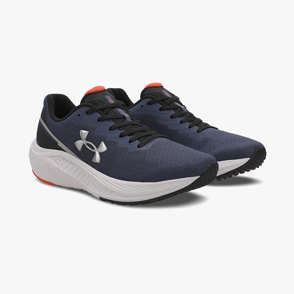 Tênis de Corrida Under Armour Charged Wing 2 Masculino Azul 4