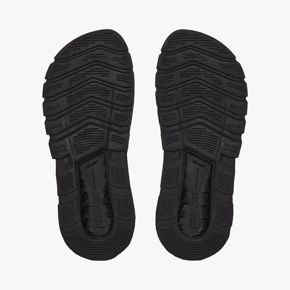 Chinelo Rakka Casual Preto/Laranja 5