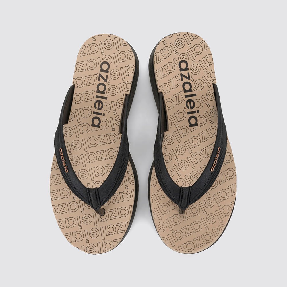 Chinelo Plataforma Maria Preto 2