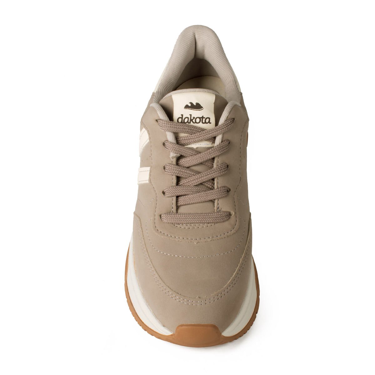 Tênis Jogging Casual Bege 5