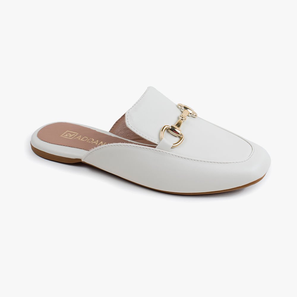 Mule com Fivela no Cabedal