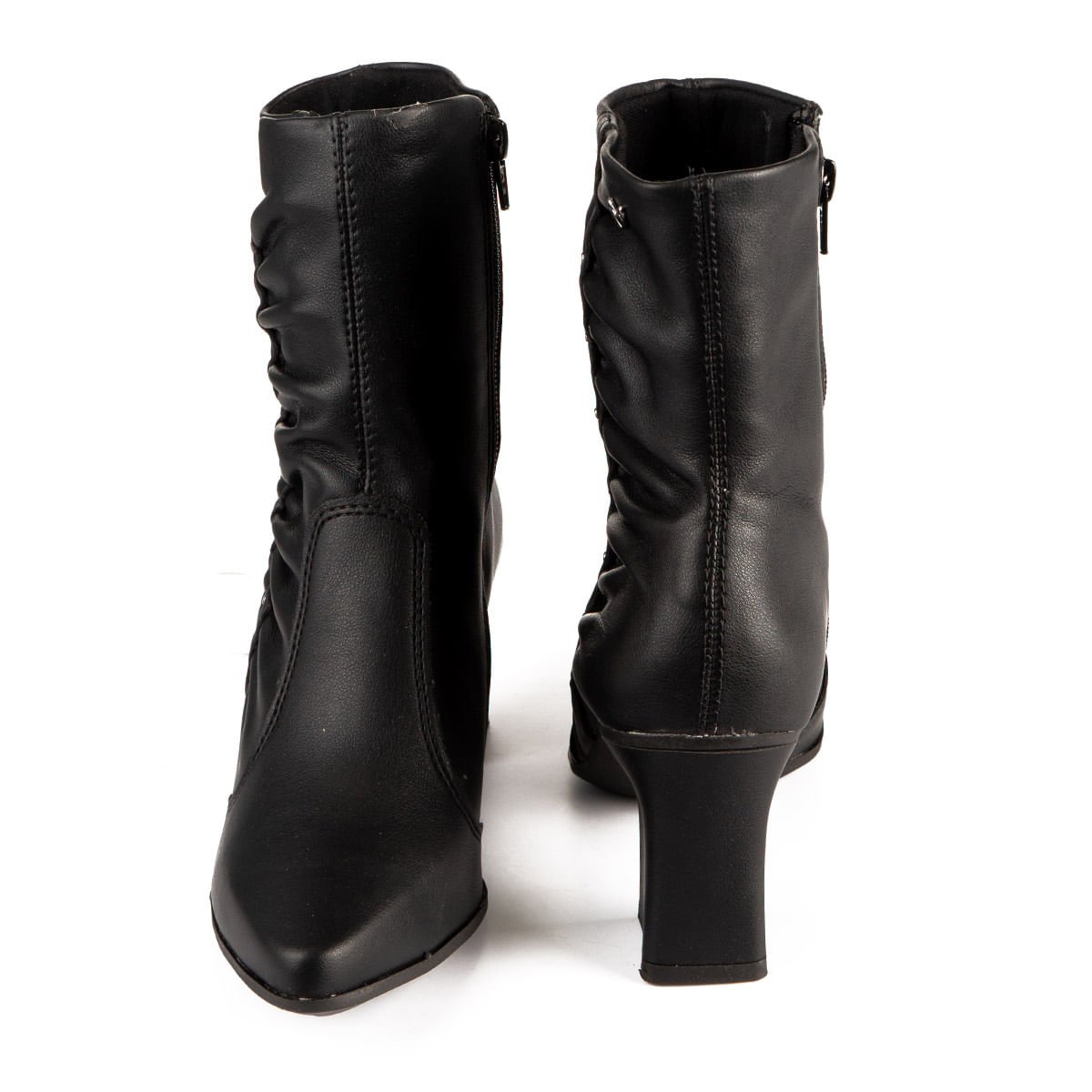 Bota Aranni Bico Fino Preto 4