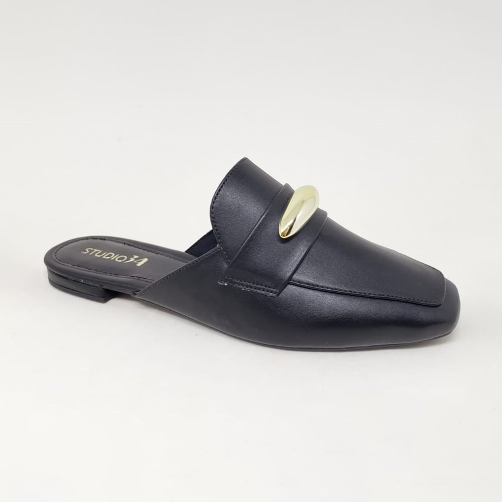 Mule com Fivela no Cabedal