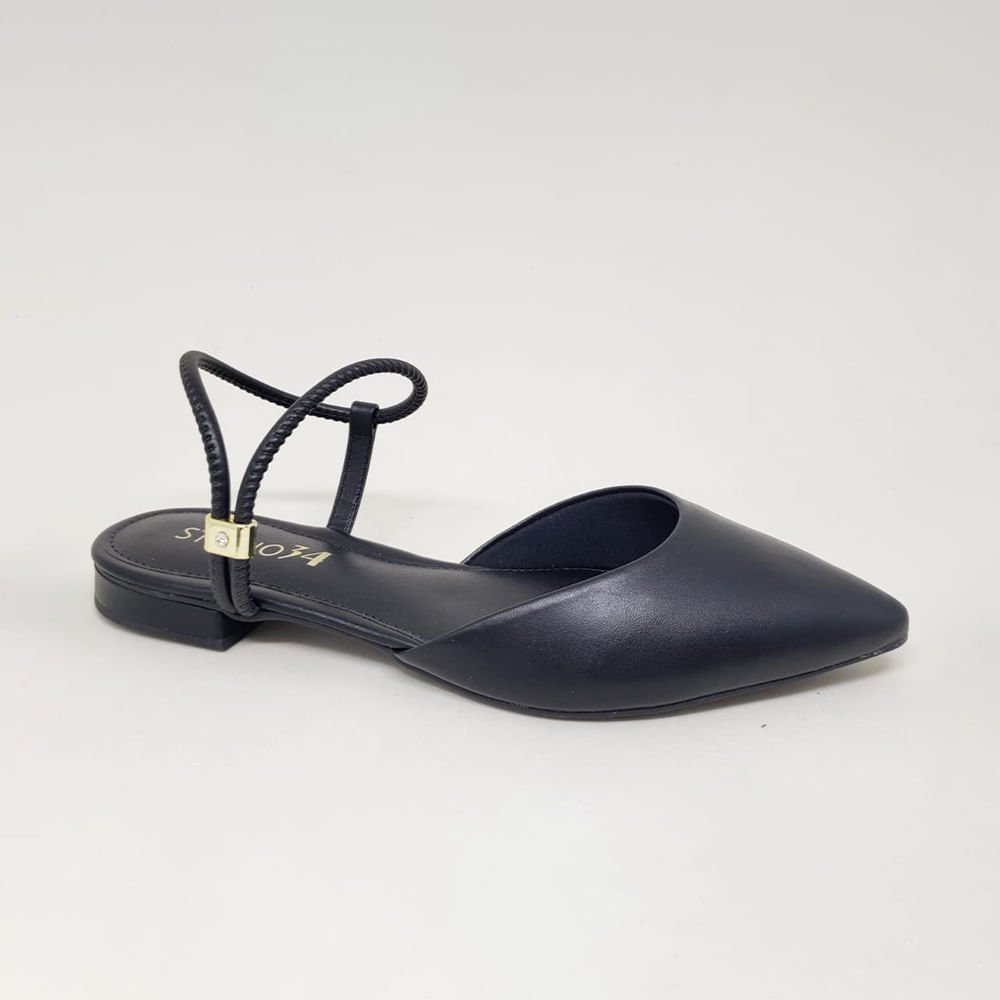 Sapatilha Slingback de Calce Fácil