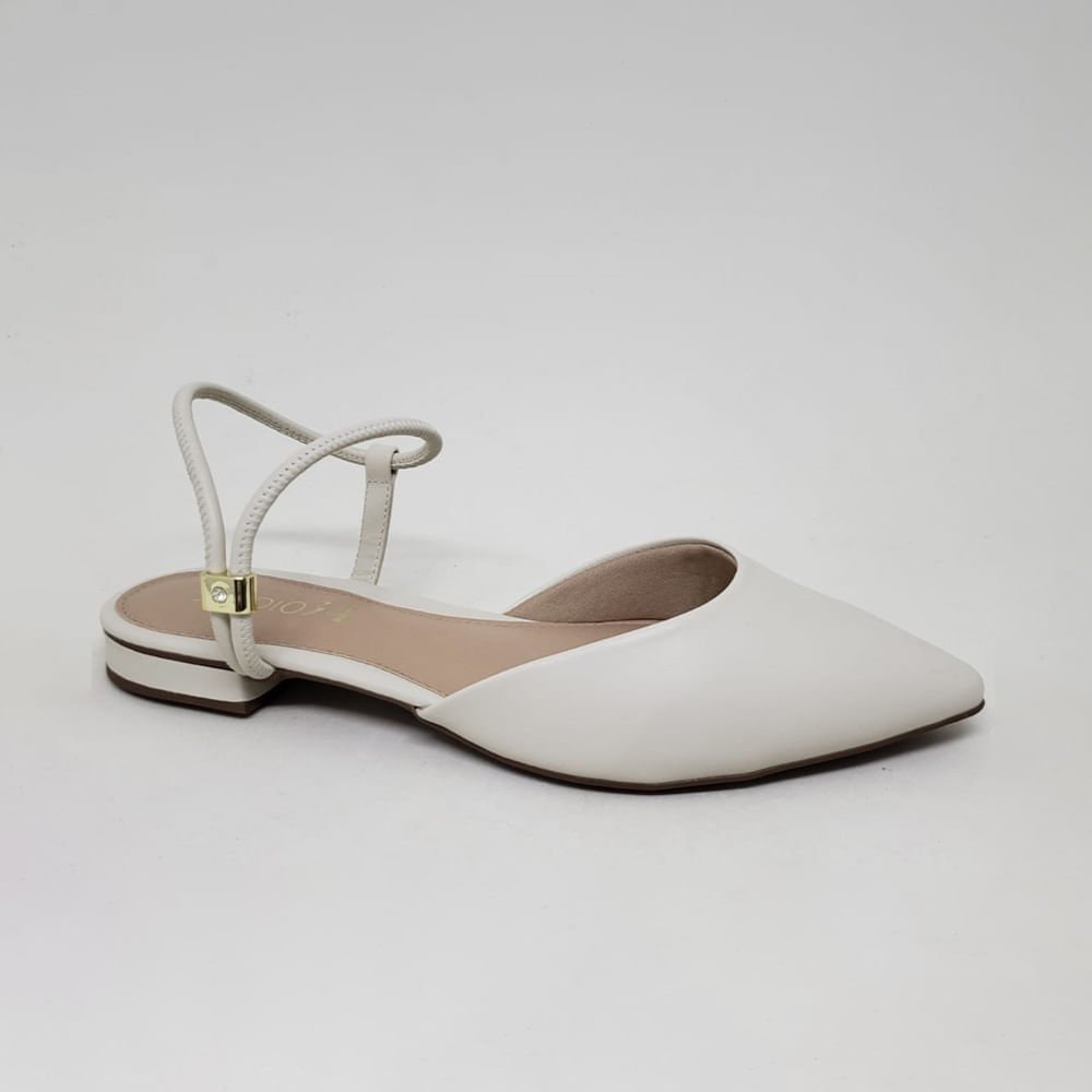 Sapatilha Slingback de Calce Fácil