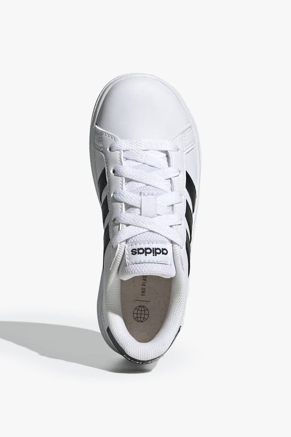 Tenis Adidas Grand Court 2.0 Infantil Branco 2