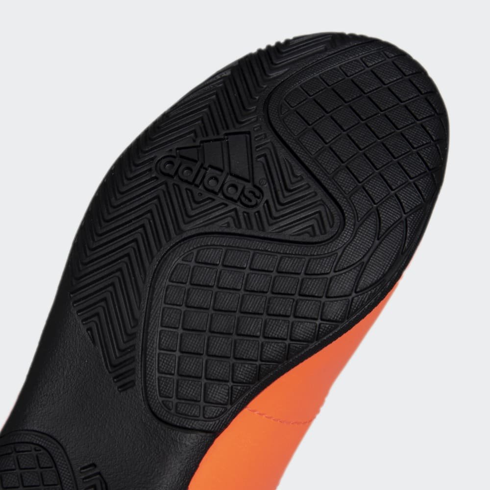 Chuteira Adidas Rabisco Junior Laranja 9