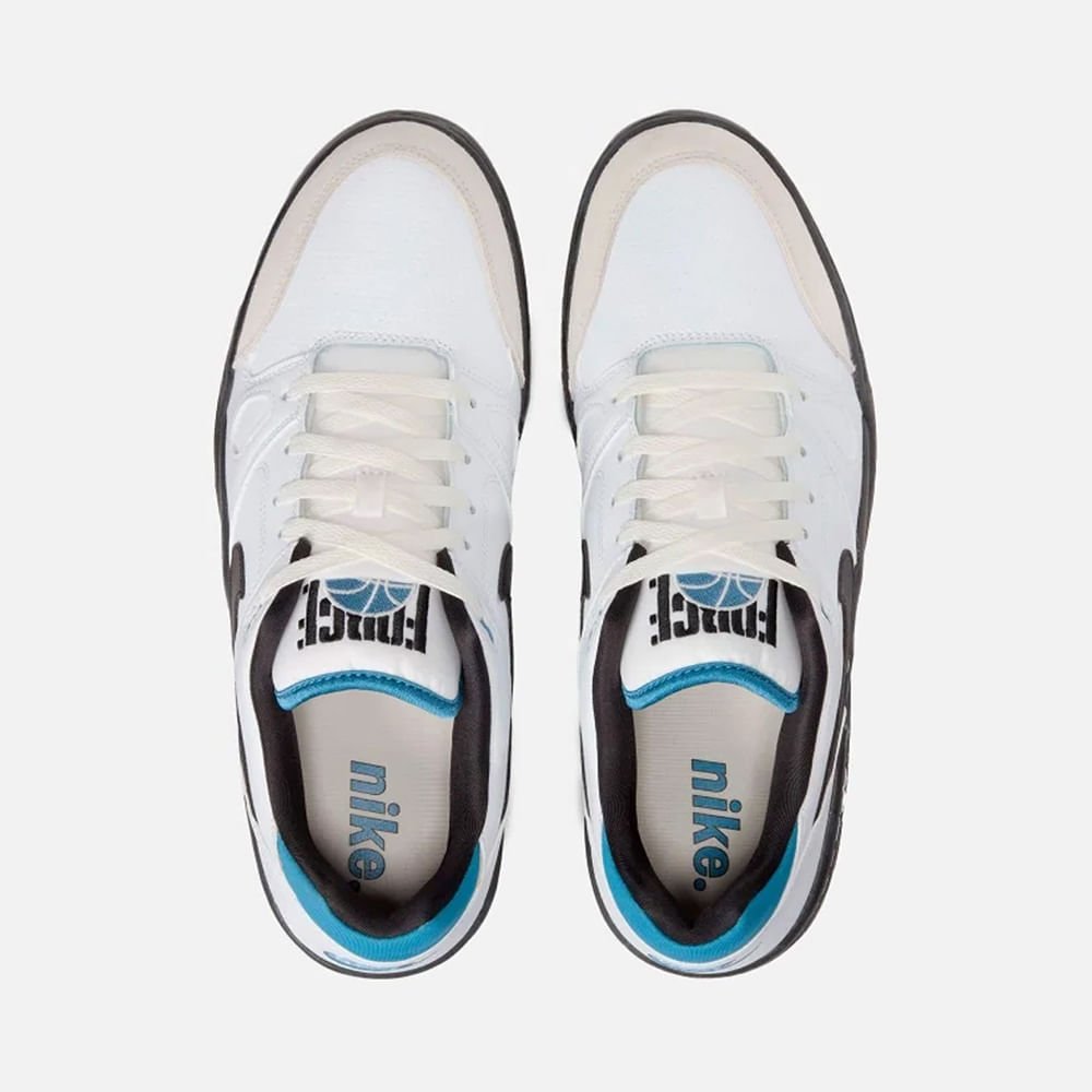 Tênis Casual Full Force Low Branco/Preto/Azul 2