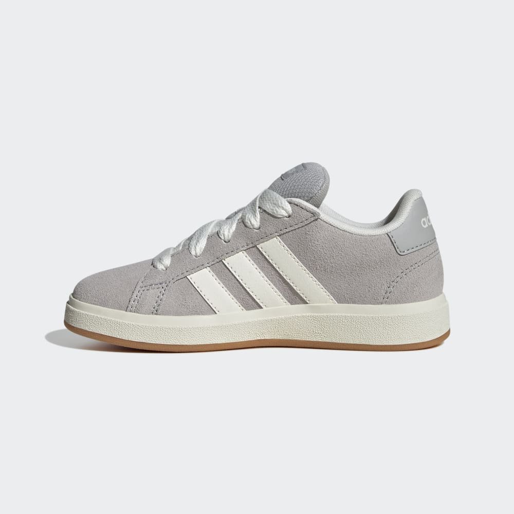 Tênis Adidas Grand Court Alpha Infantil Cinza 4