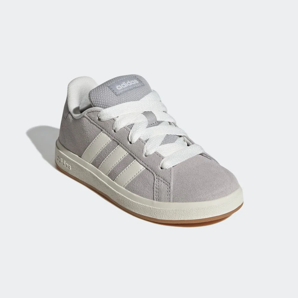 Tênis Adidas Grand Court Alpha Infantil Cinza 5