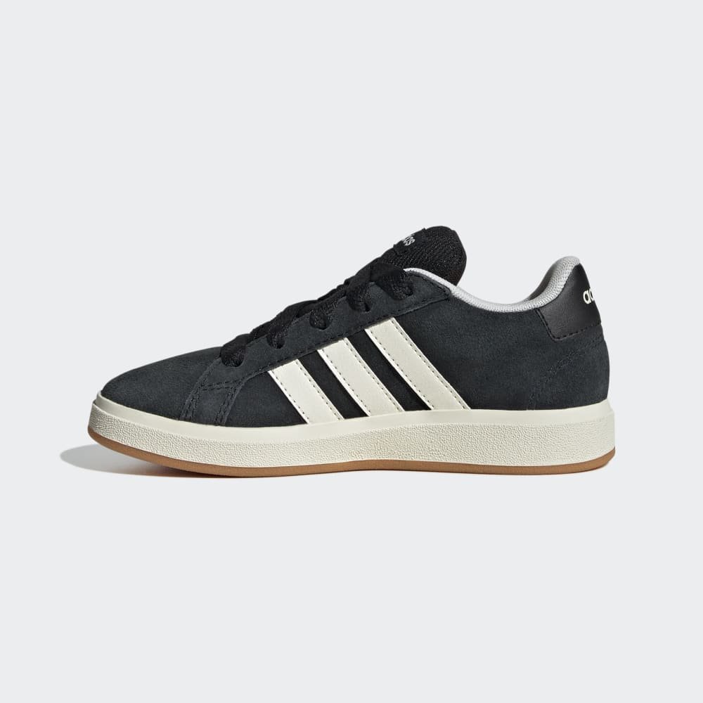 Tênis Adidas Grand Court Alpha Infantil Preto/Branco 4