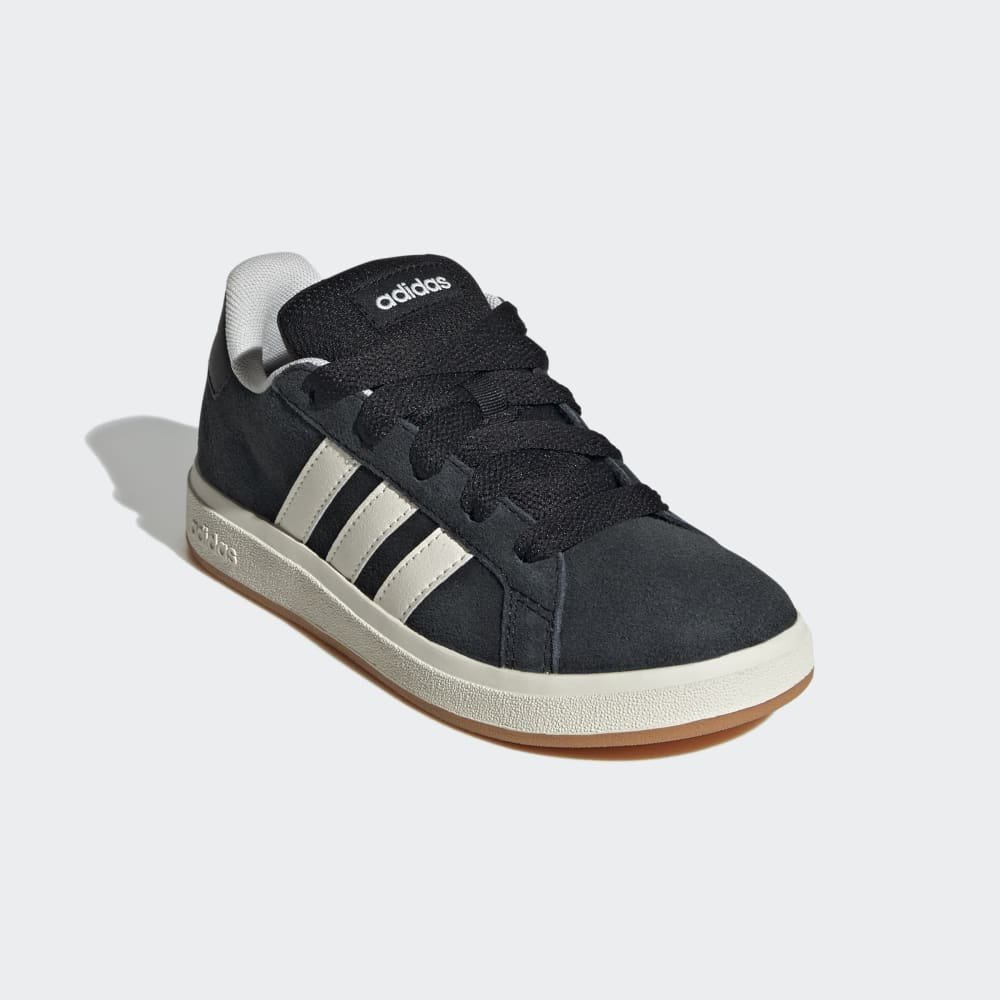 Tênis Adidas Grand Court Alpha Infantil Preto/Branco 5