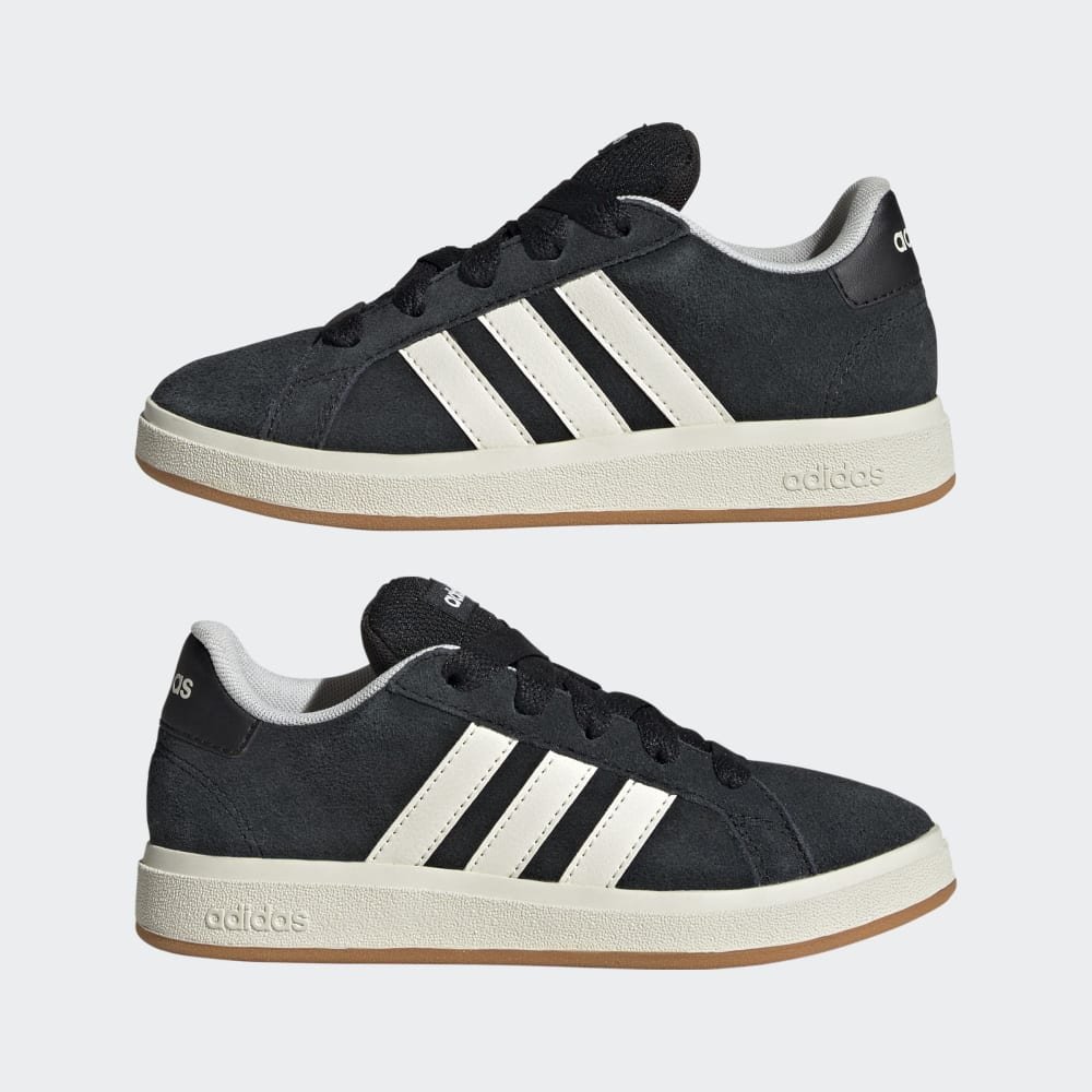 Tênis Adidas Grand Court Alpha Infantil Preto/Branco 9