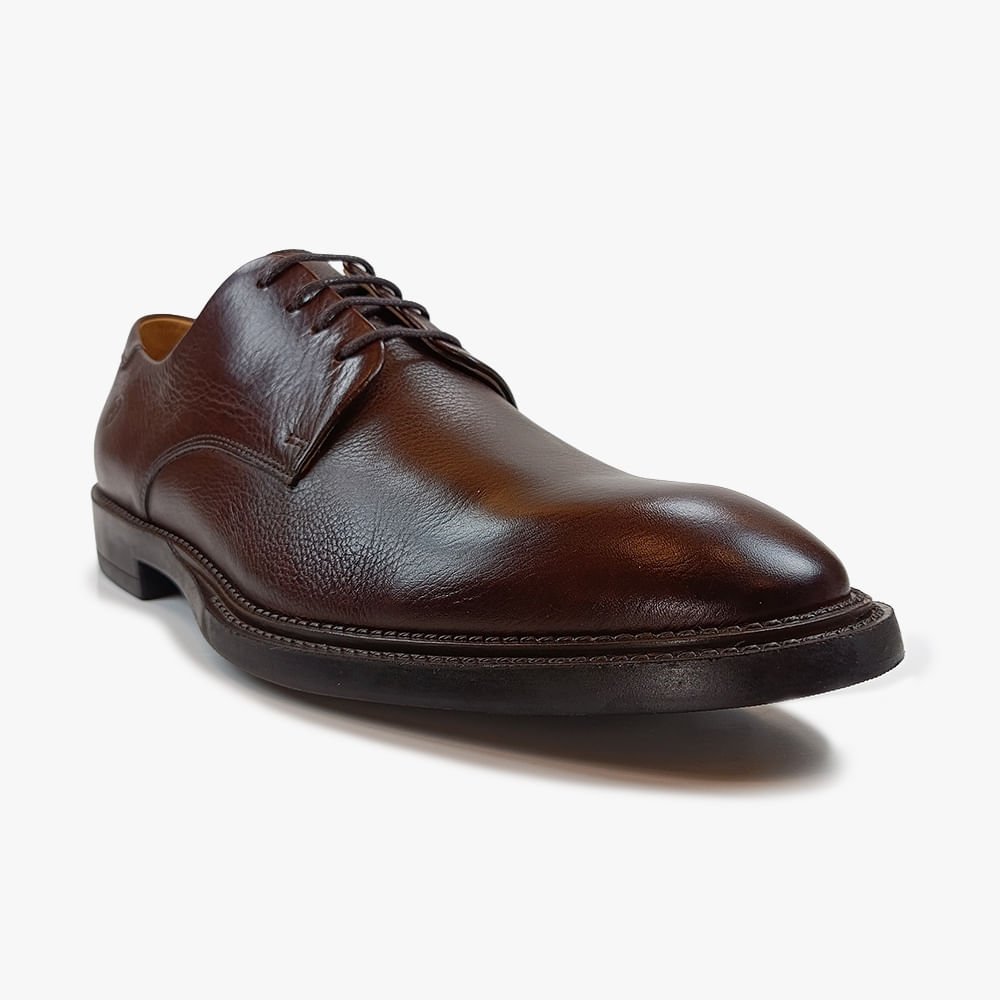 Sapato Social com Cadarço Marrom 2