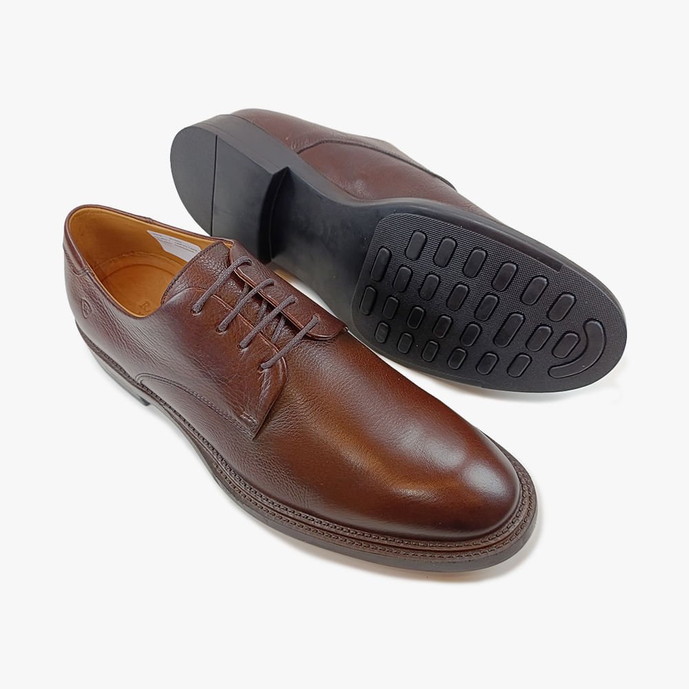 Sapato Social com Cadarço Marrom 5