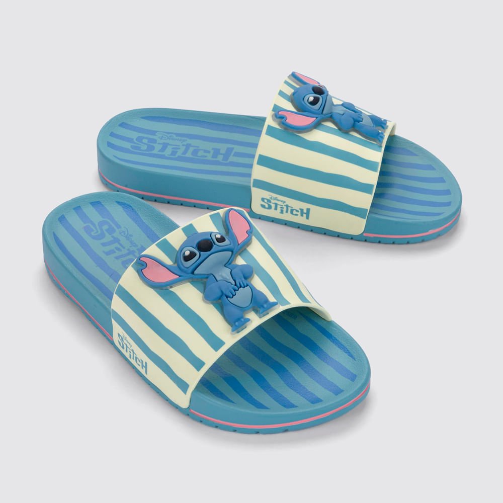 Chinelo Slide Juvenil Disney Mania Plus Grendene Kids