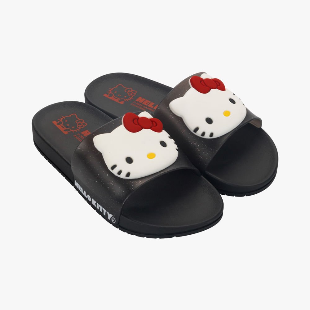 Chinelo Slide Infantil Hello Kitty Mania Grendene Kids