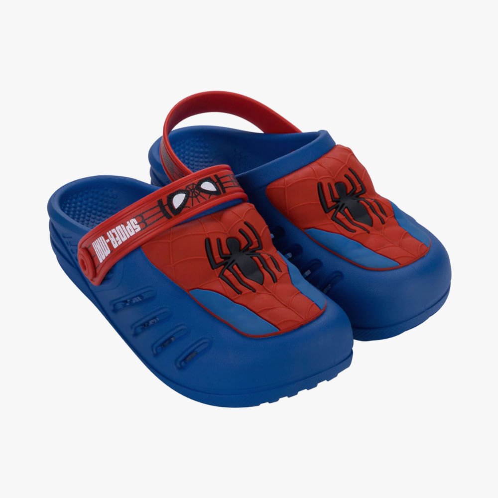 Babuche Infantil Homem Aranha Ready Grendene Kids