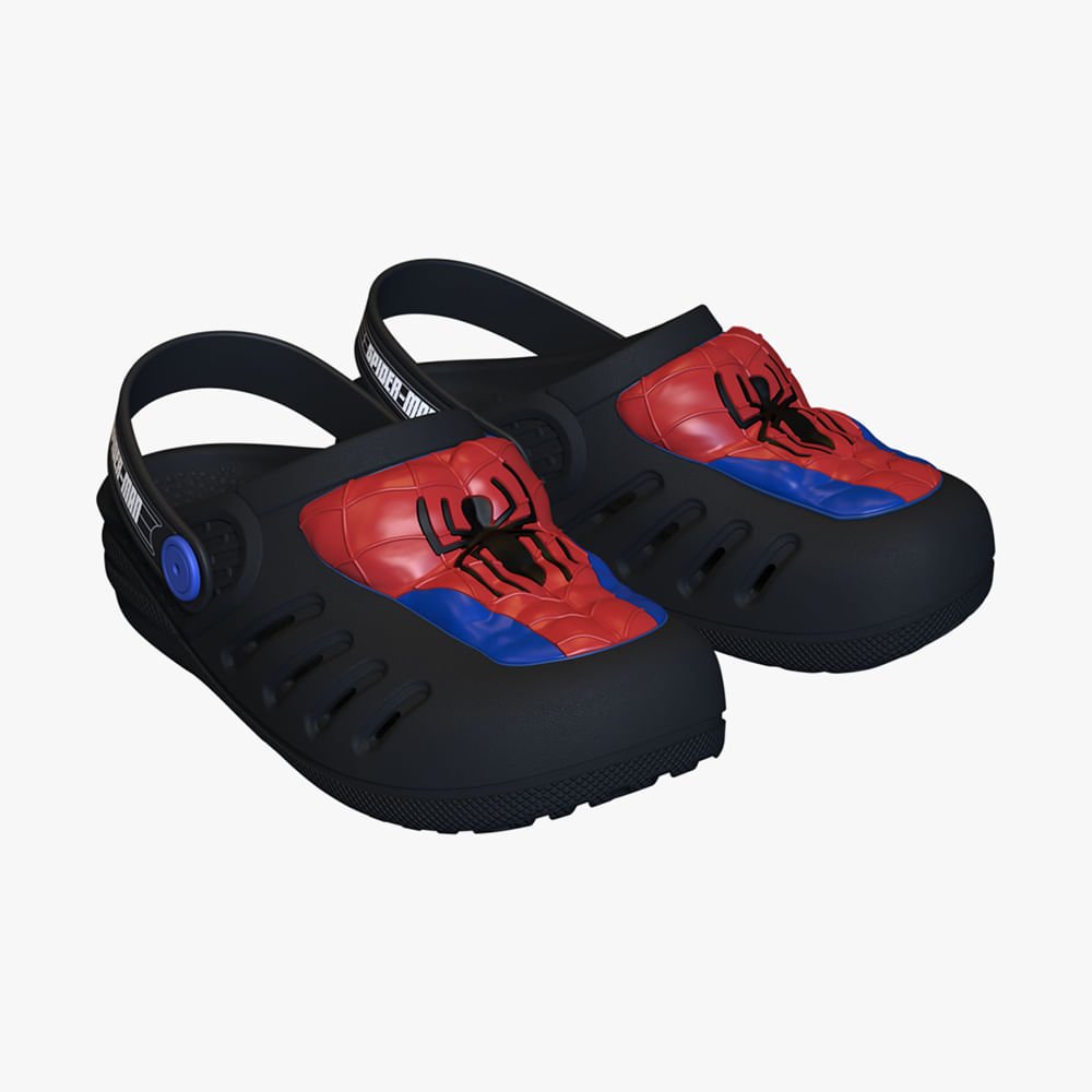 Babuche Infantil Homem Aranha Ready Grendene Kids