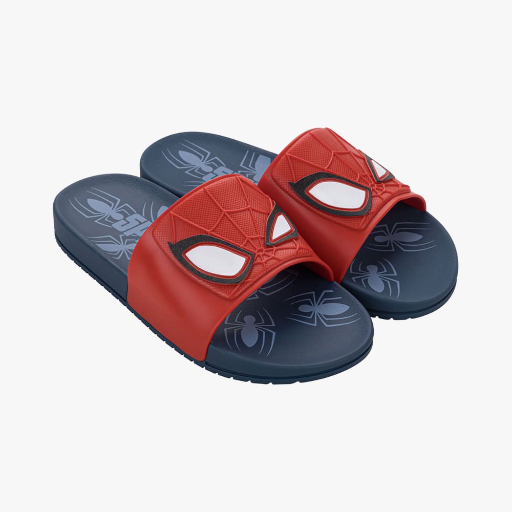 Chinelo Slide Homem Aranha