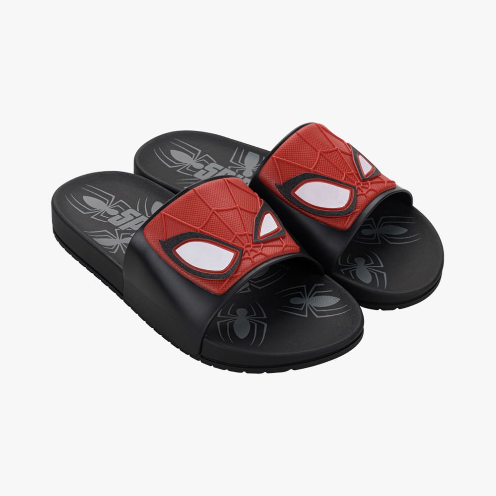 Chinelo Slide Homem Aranha