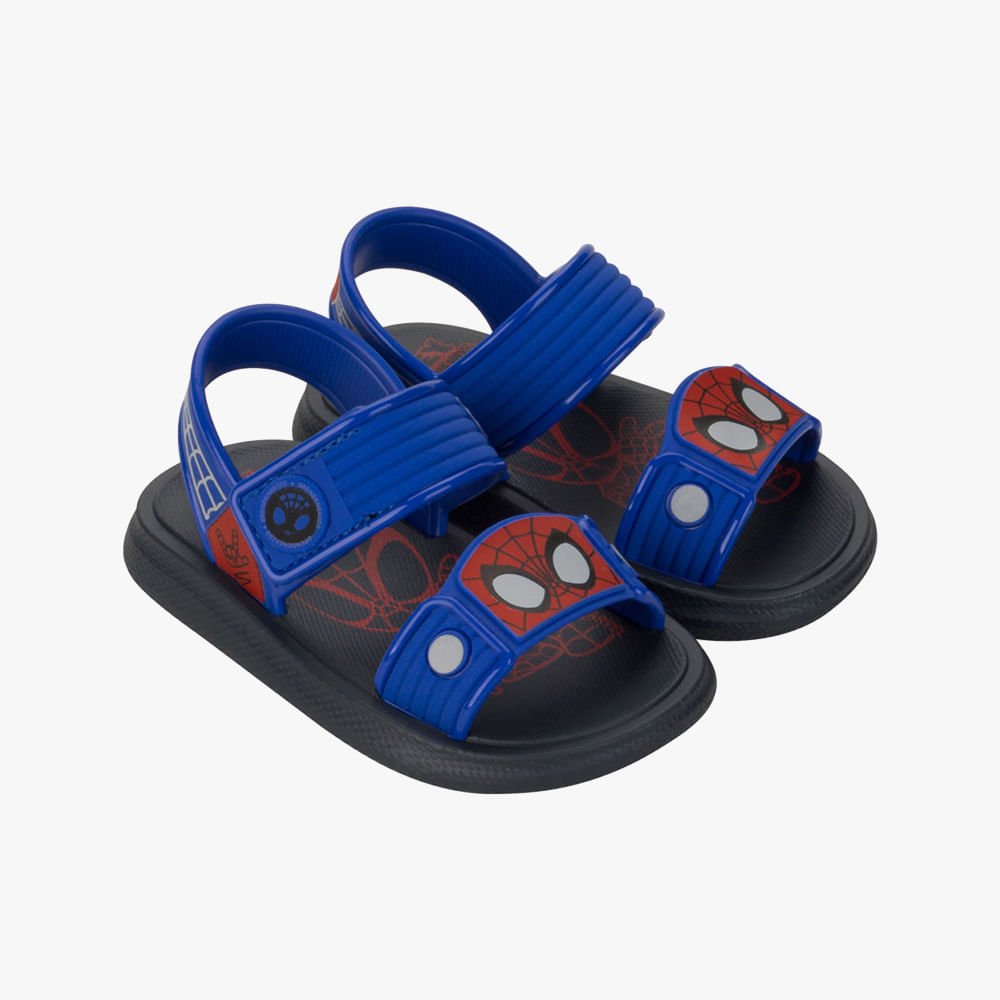 Sandália Papete Homem Aranha com Mochila