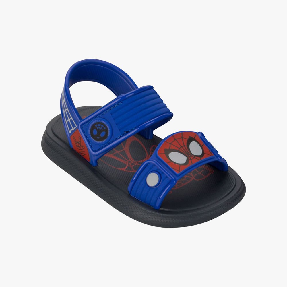 Sandália Papete Homem Aranha com Mochila Azul 4