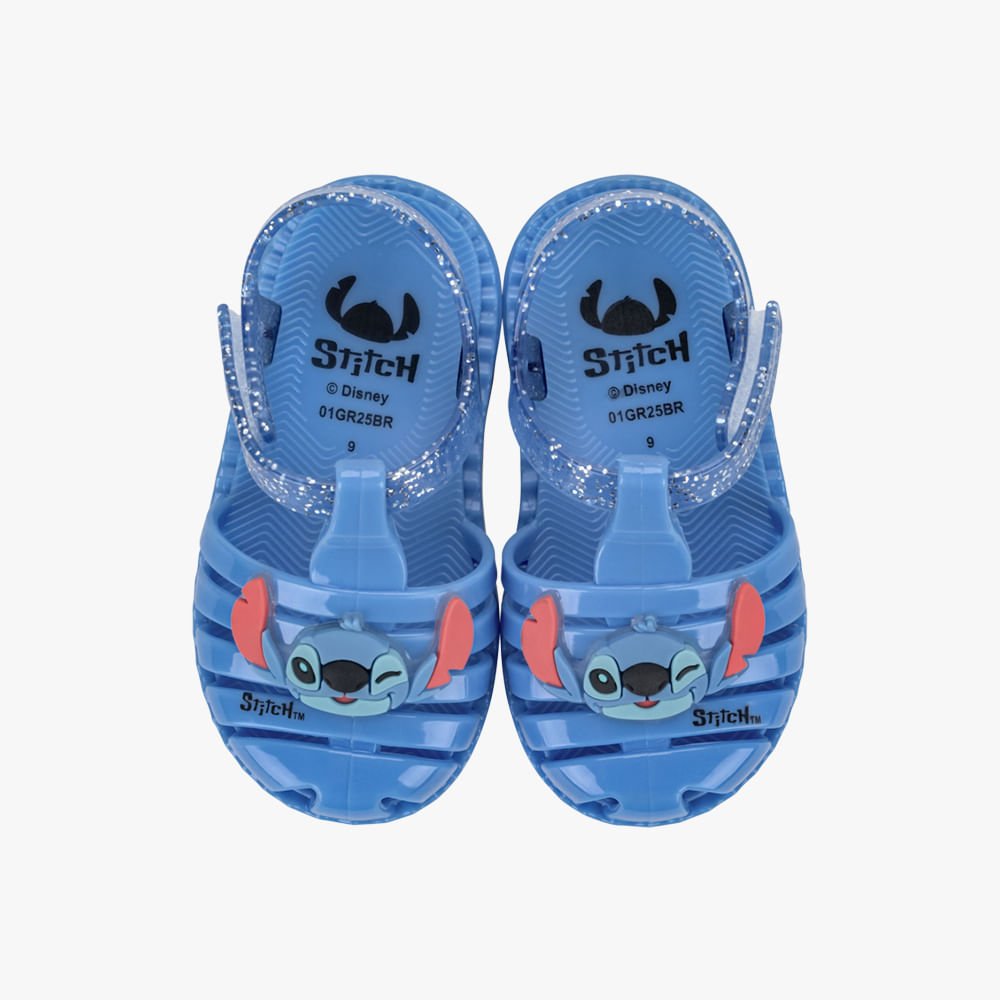 Sandália Disney Baby Duo Babuche Azul 2