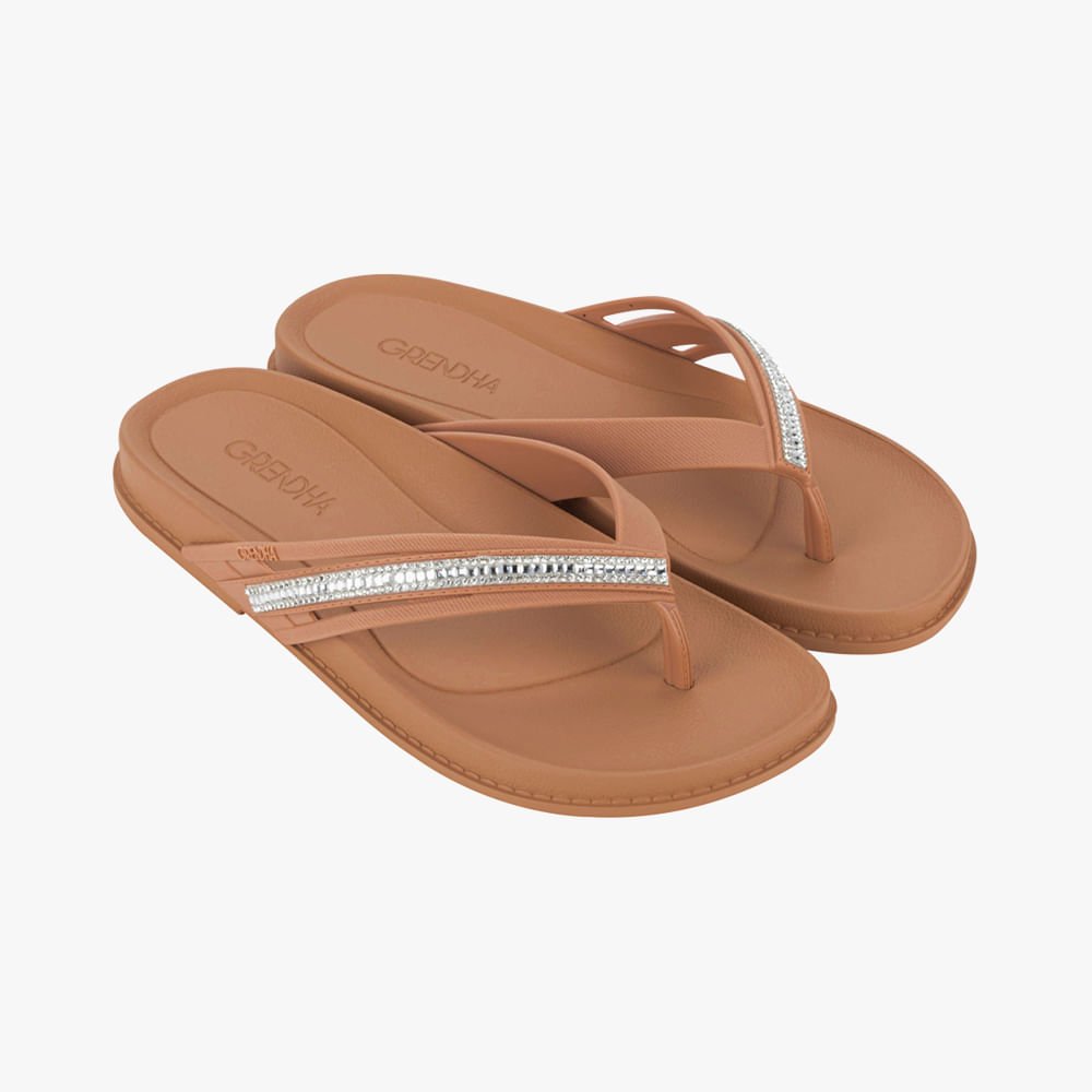 Sandália de Dedo Rasteira Luar