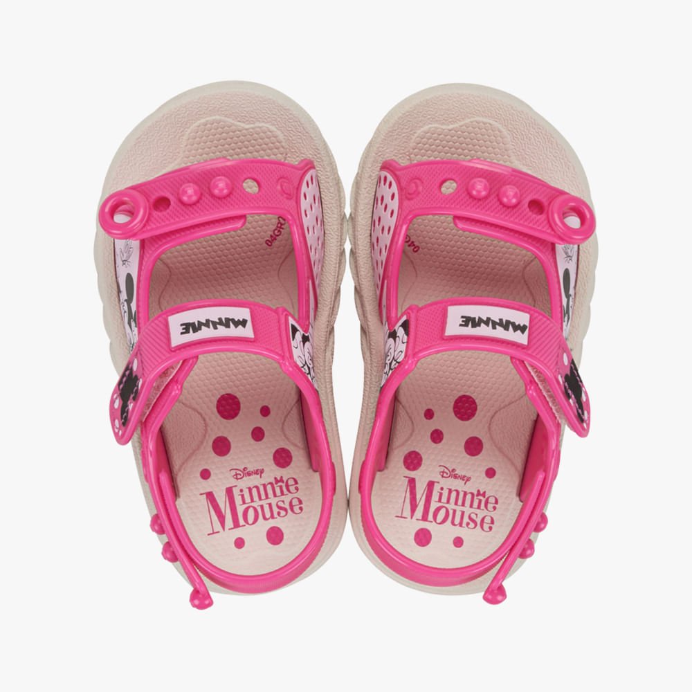 Sandália Disney Funny Baby Rosa 2