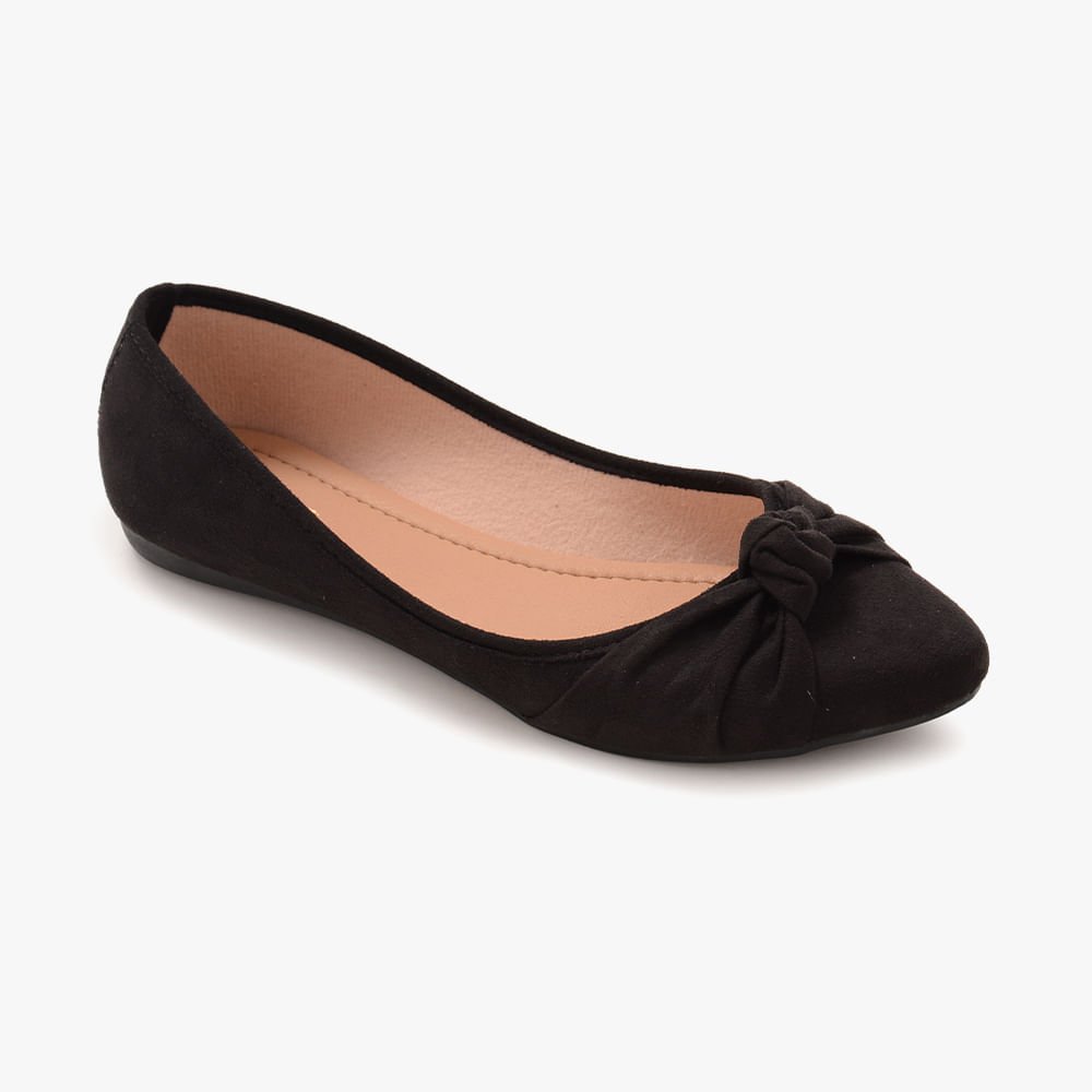 Sapatilha Montada Nó no Cabedal