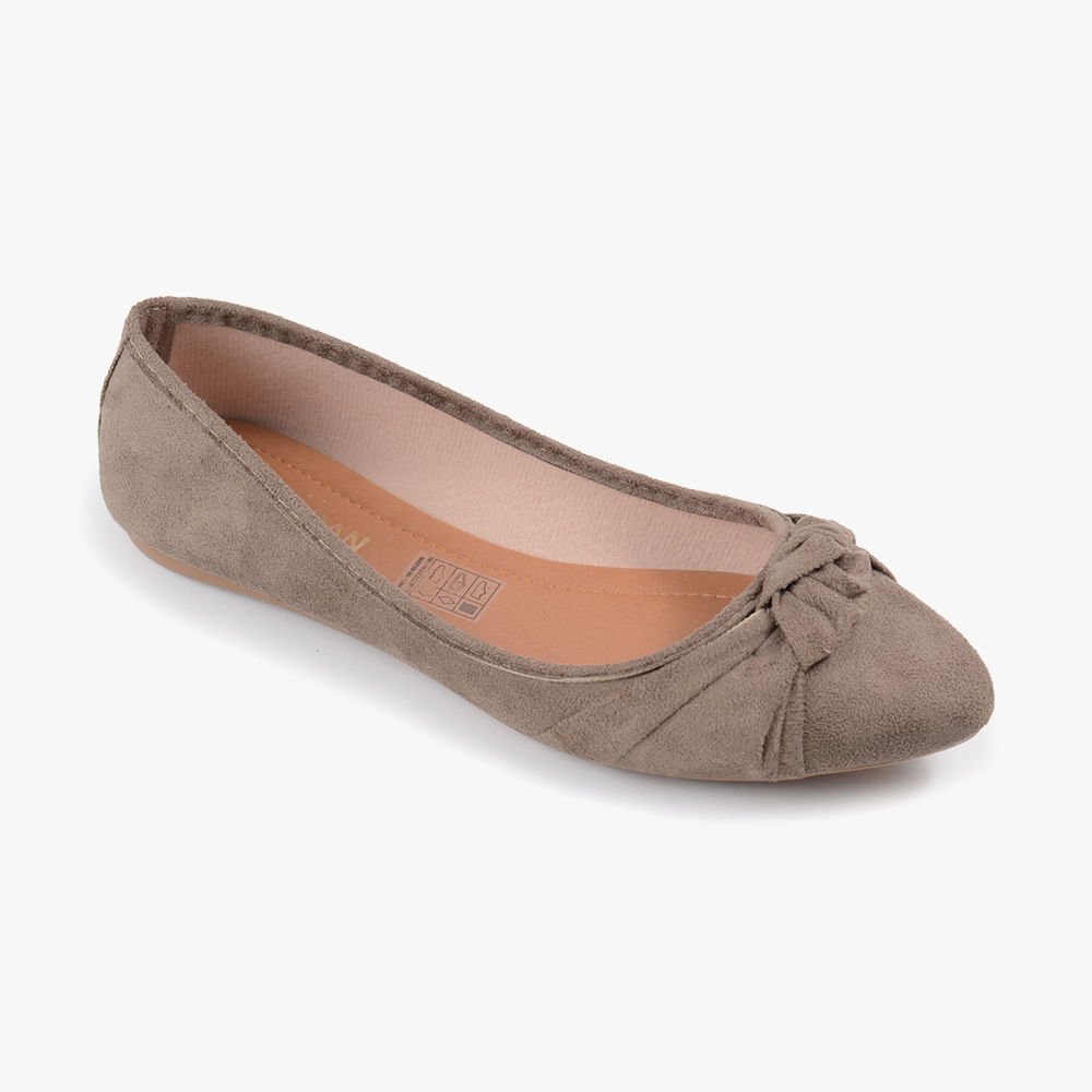 Sapatilha Montada Nó no Cabedal