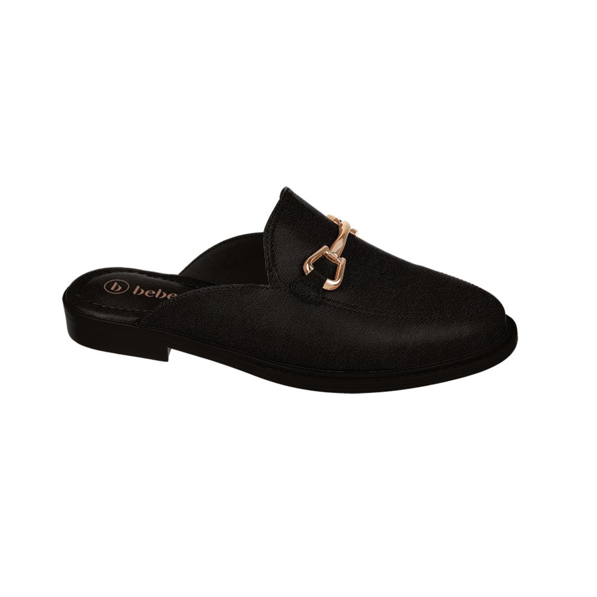 Sapato Mule Detalhe de Fivela