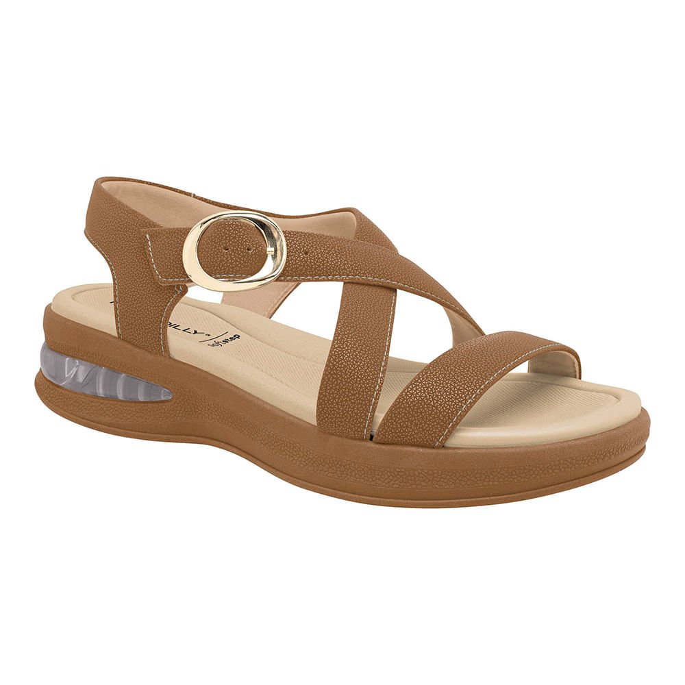 Sandália SoftStep Anabela Médio