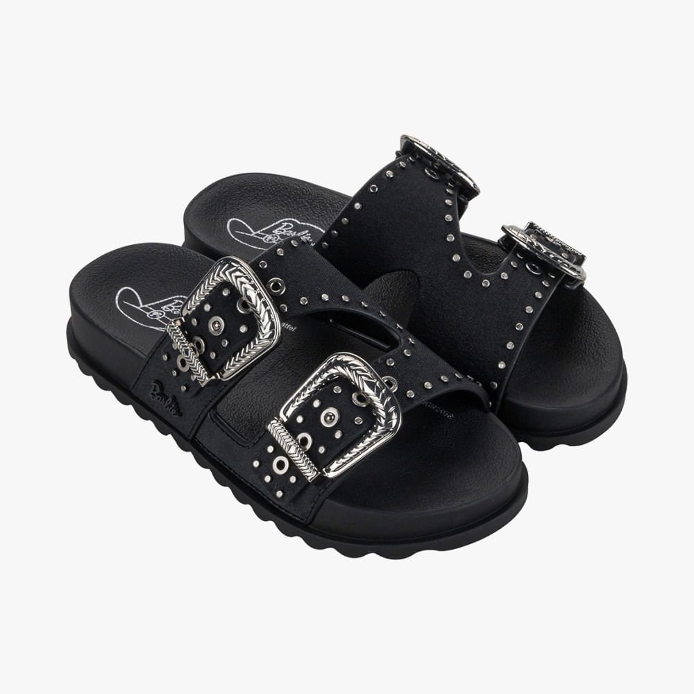 Sandália Papete Slide Barbie