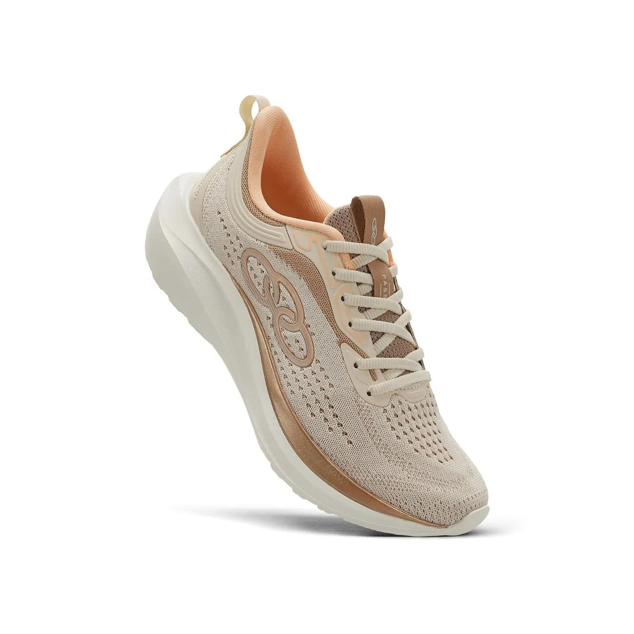 Tênis Passo Caminhada Bege 2