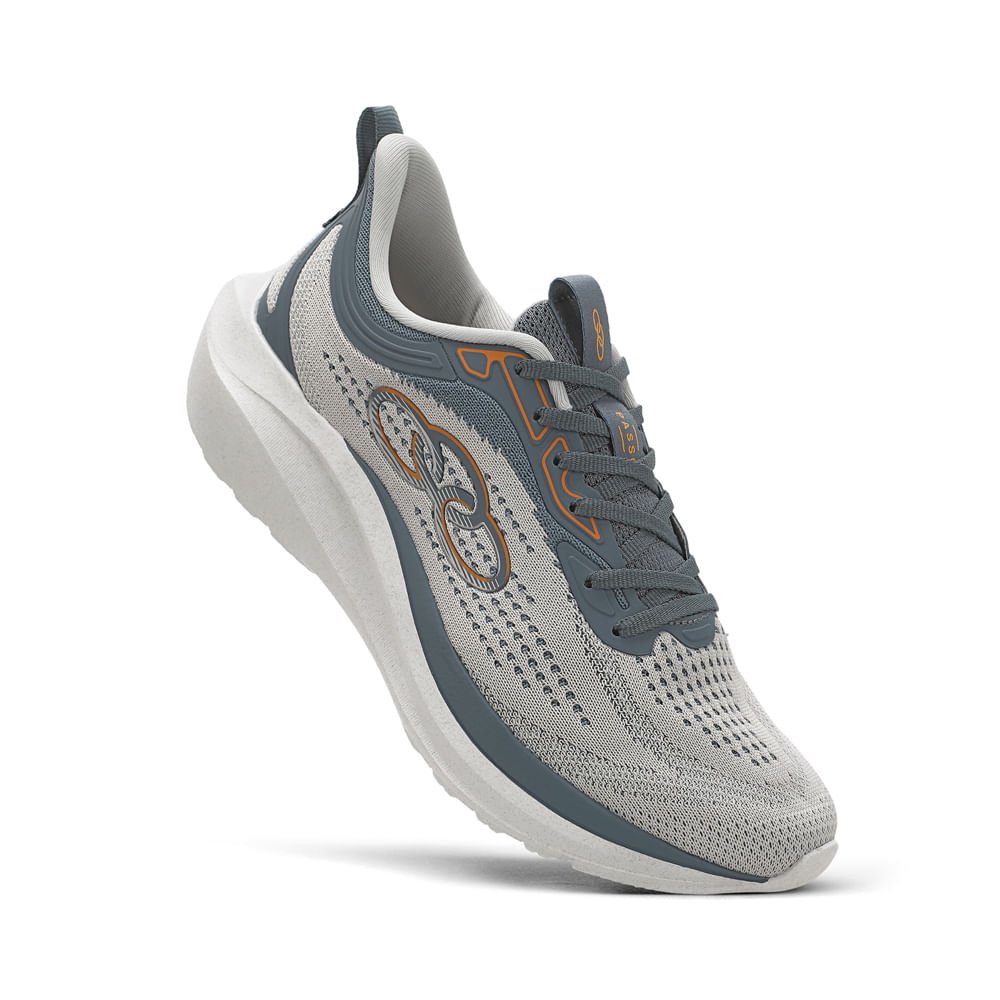 Tênis Passo Caminhada Cinza 3