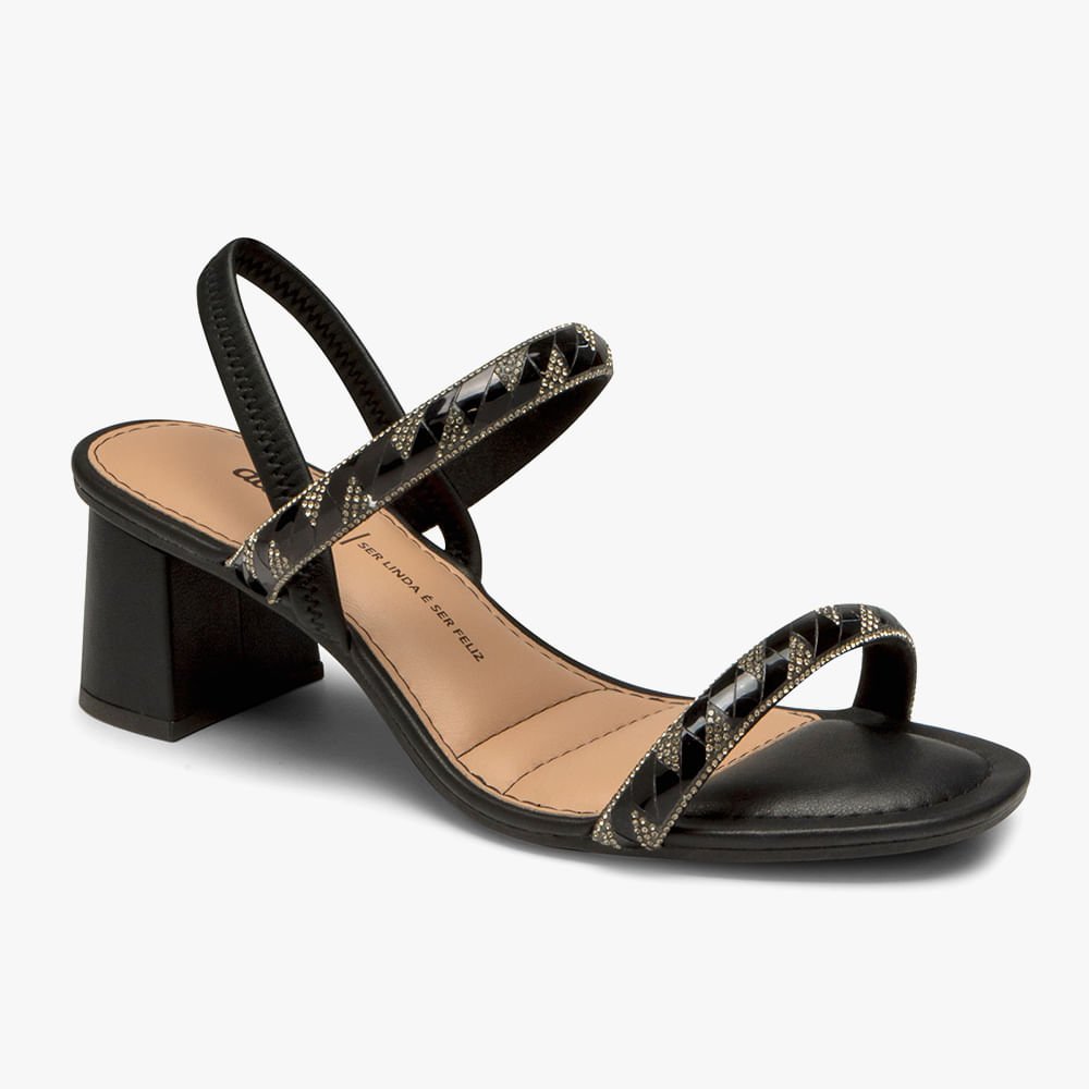 Sandália Sato Grosso e Detalhe nas Tiras