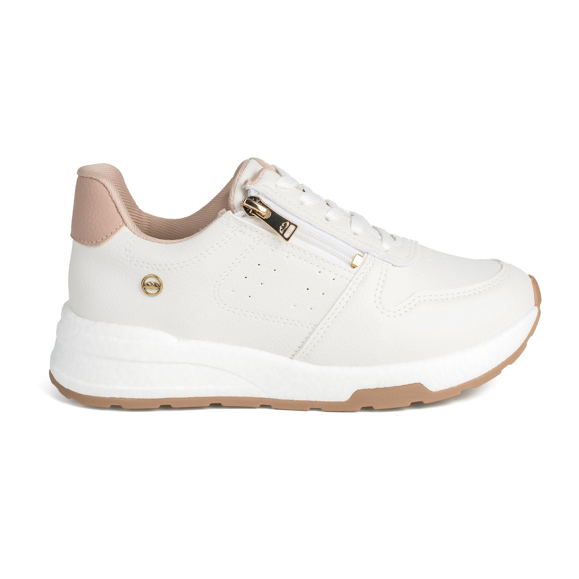 Tênis Casual Conforto com Zíper