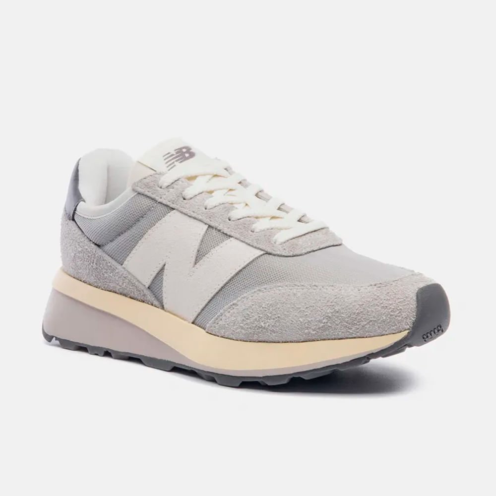 Tênis New Balance 370 V1 Unissex Cinza 4