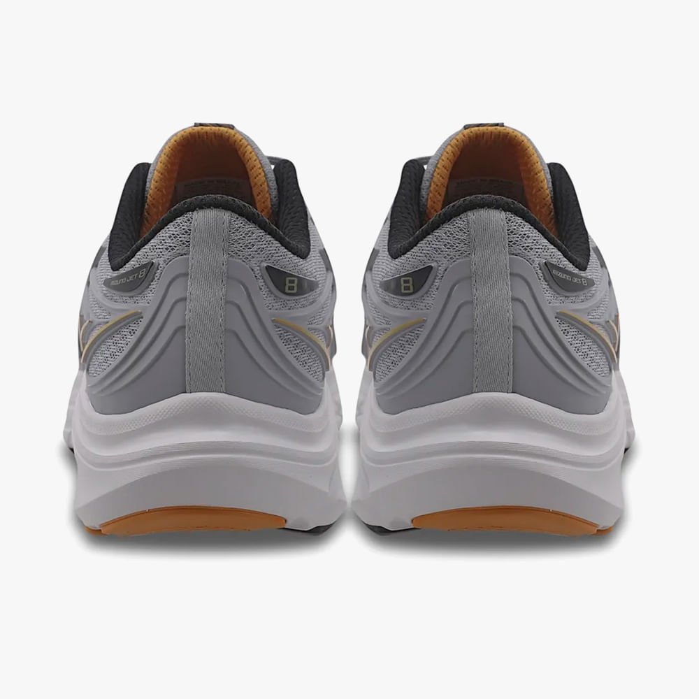 Tênis Mizuno Jet 8 Corrida Masculino Cinza 4