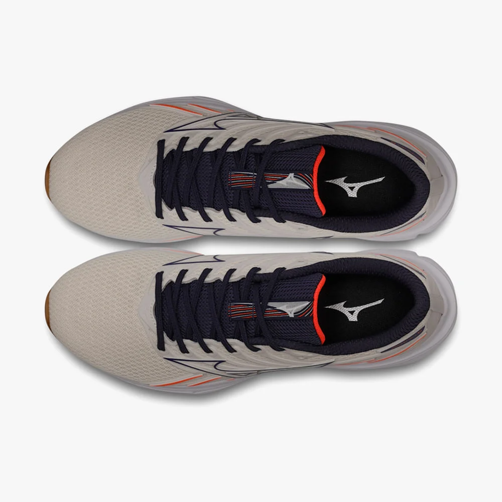 Tênis Mizuno Jet 8 Corrida Masculino Bege 4
