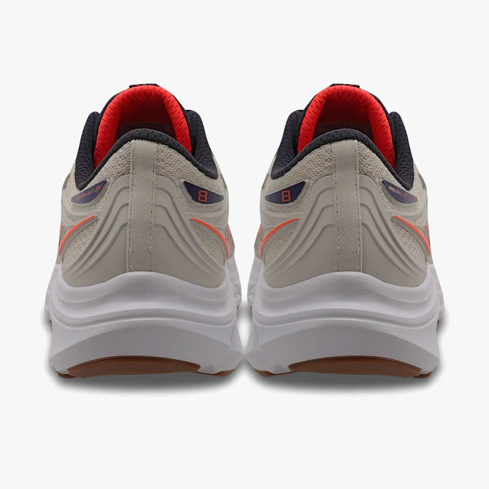 Tênis Mizuno Jet 8 Corrida Masculino Bege 5