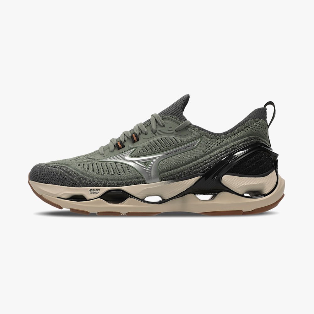 Tênis Wave Endeavor 3 de Corrida Cinza 2