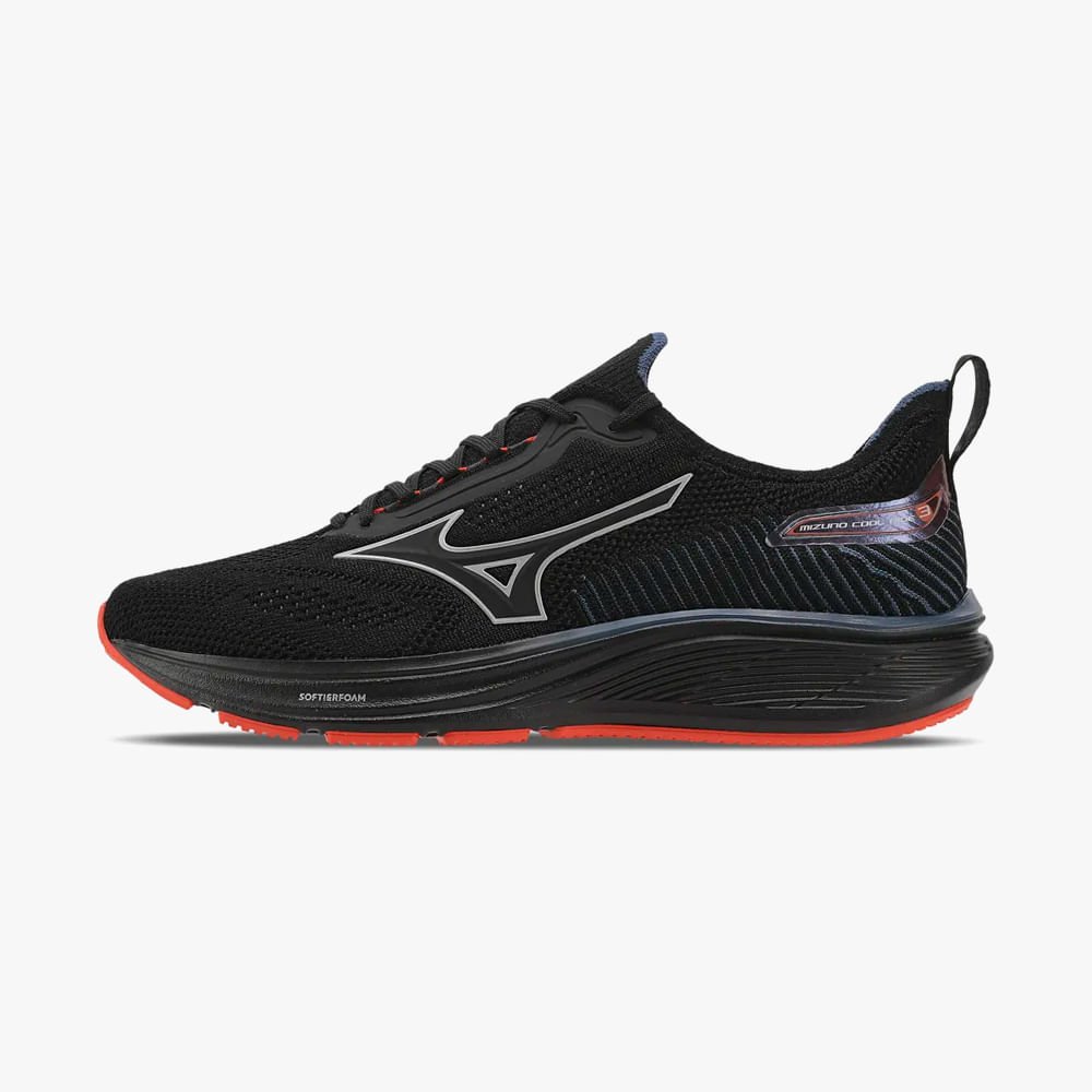 Tênis Mizuno Cool Ride 3 Feminino Preto 2