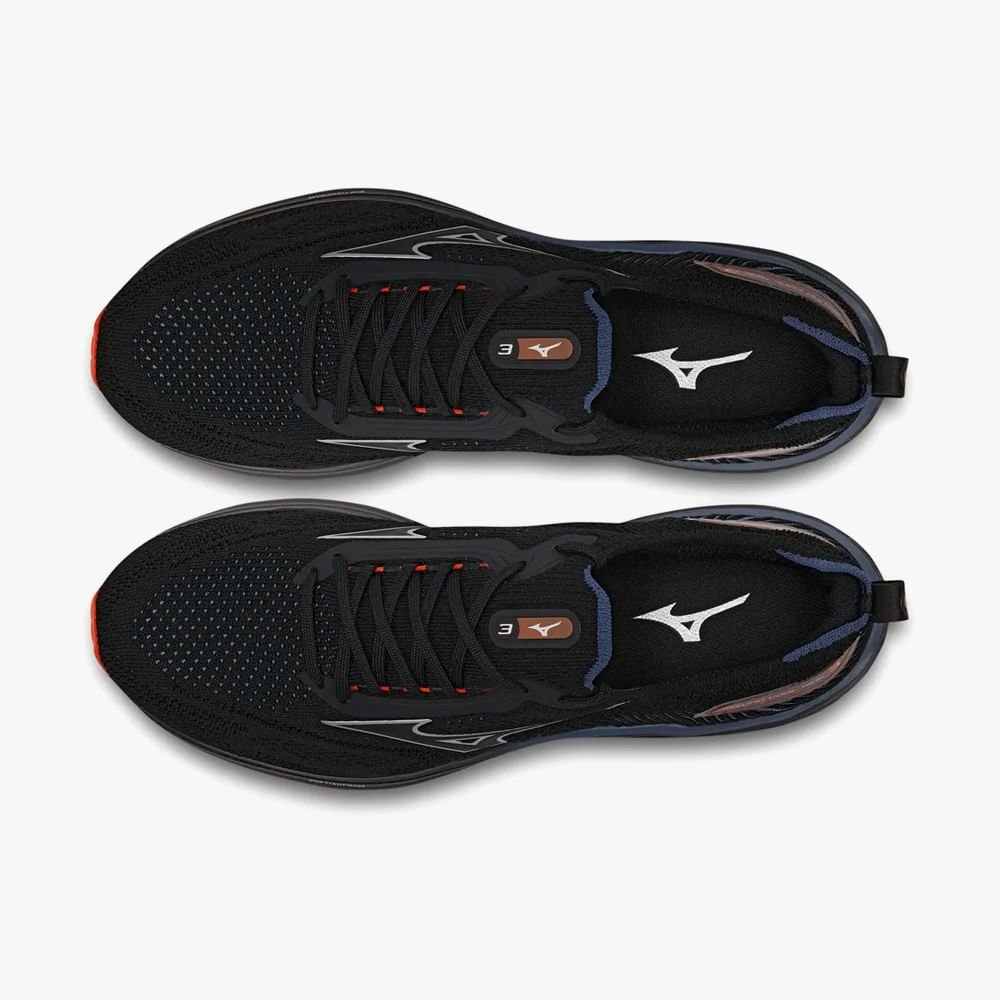 Tênis Mizuno Cool Ride 3 Feminino Preto 3